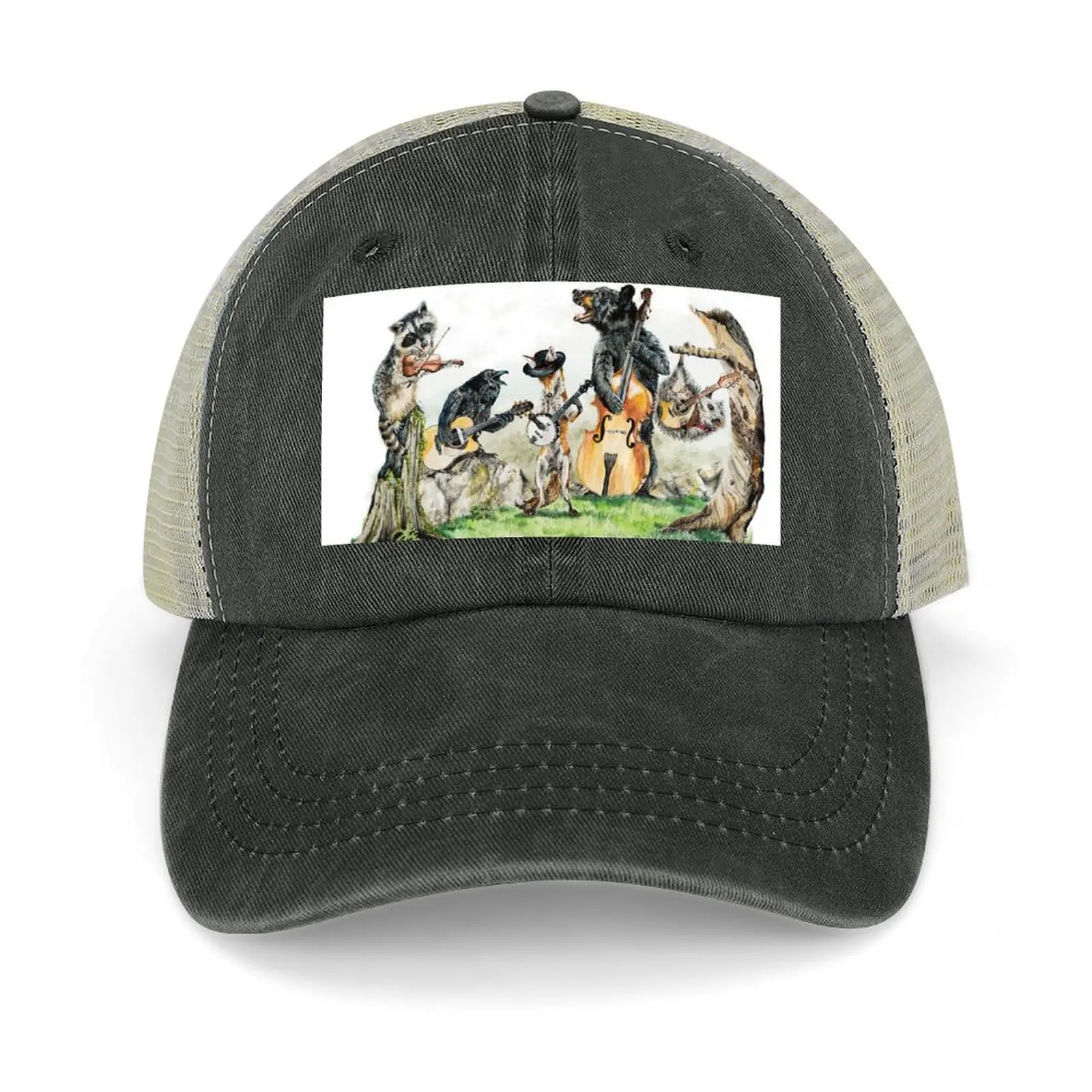 

Bluegrass Gang -wild animal music Baseball Cap Golf Hat Golf Hat Man Military Cap Man Women's 2025 Men's
