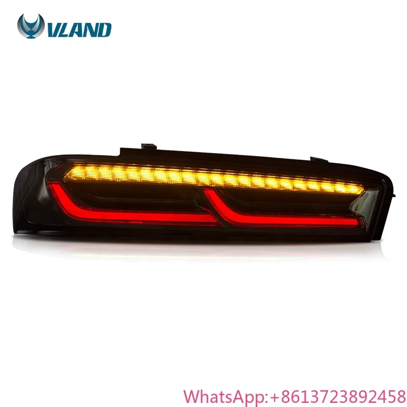 

VLAND LED Taillights Assembly Rear 6th Gen Lamp 2016 2017 2018 Tail Lights for Chevrolet Camaro