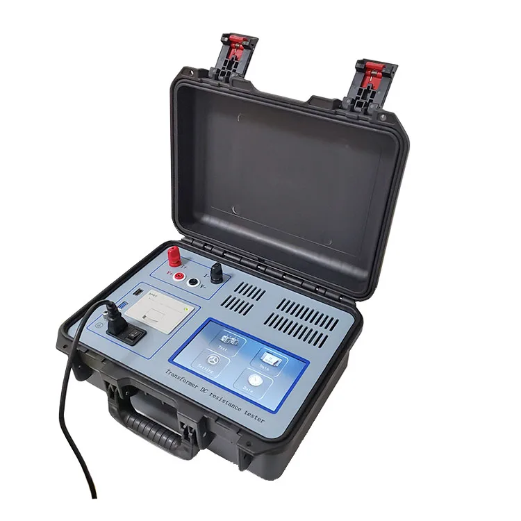 

10A DC Resistance for Test Equipment PUSH Electrical Winding Resistance Meter Transformer Dc Resistance Tester