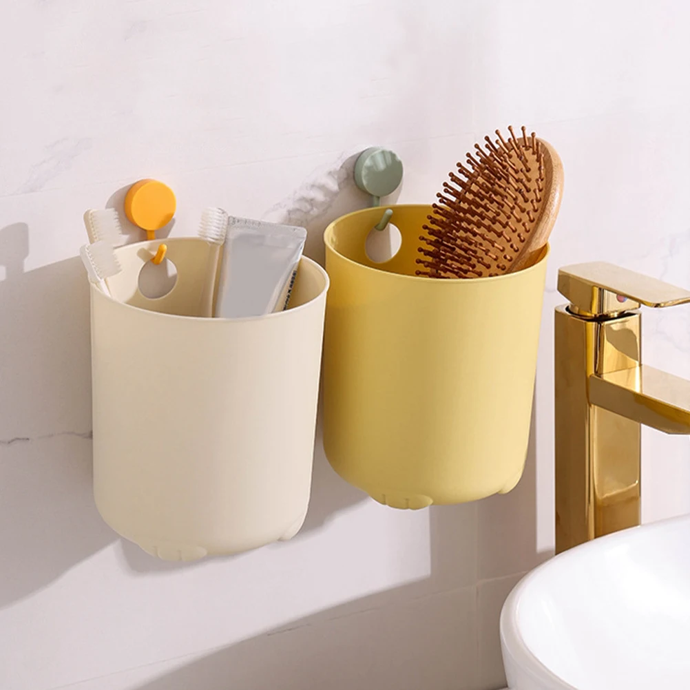 

3pcs Mini Desktop Trash Can Desk Garbage Bin For Office Living Room Pp Household Waste Container Reusable Mini Storage