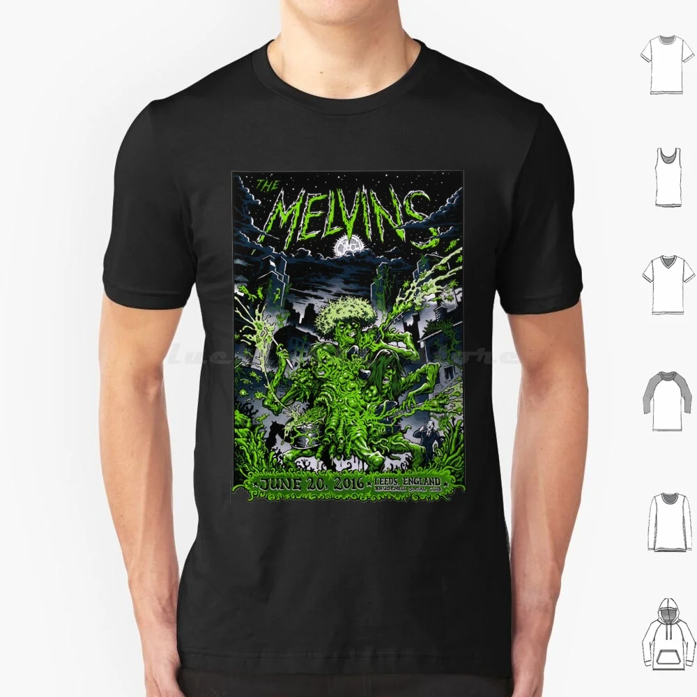 The Melvinsss T Shirt Cotton Men Women DIY Print Handsome Cool Man Rap Punk Dave Grohl Chris Cornell Layne Staley Grunge 90s