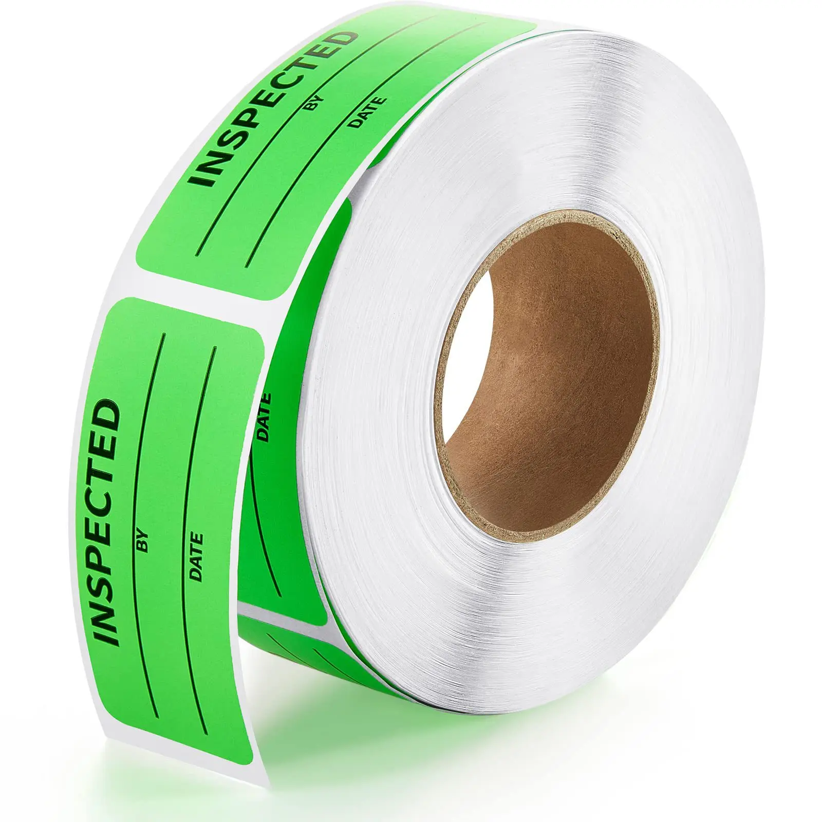 500Pcs 1*2.25in Product Inventory Quality Inspection Label Stickers Quality Control Inventory Label Processing Transportation Warehouse Inventory Control Label Stickers
