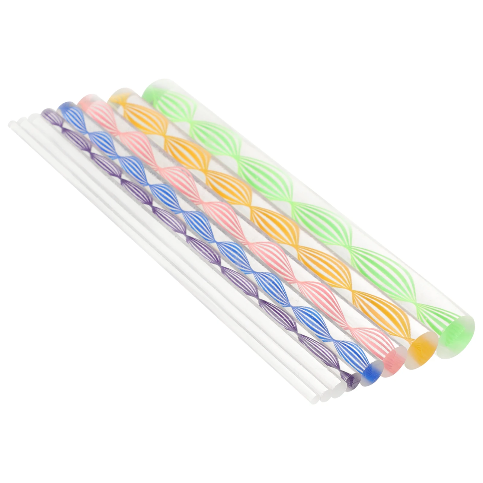 

8 piece DIY Embellishment Stick 6 Colors Mandala Dotting Tools Set Easy Operate Smooth Handle Portable Multi Function