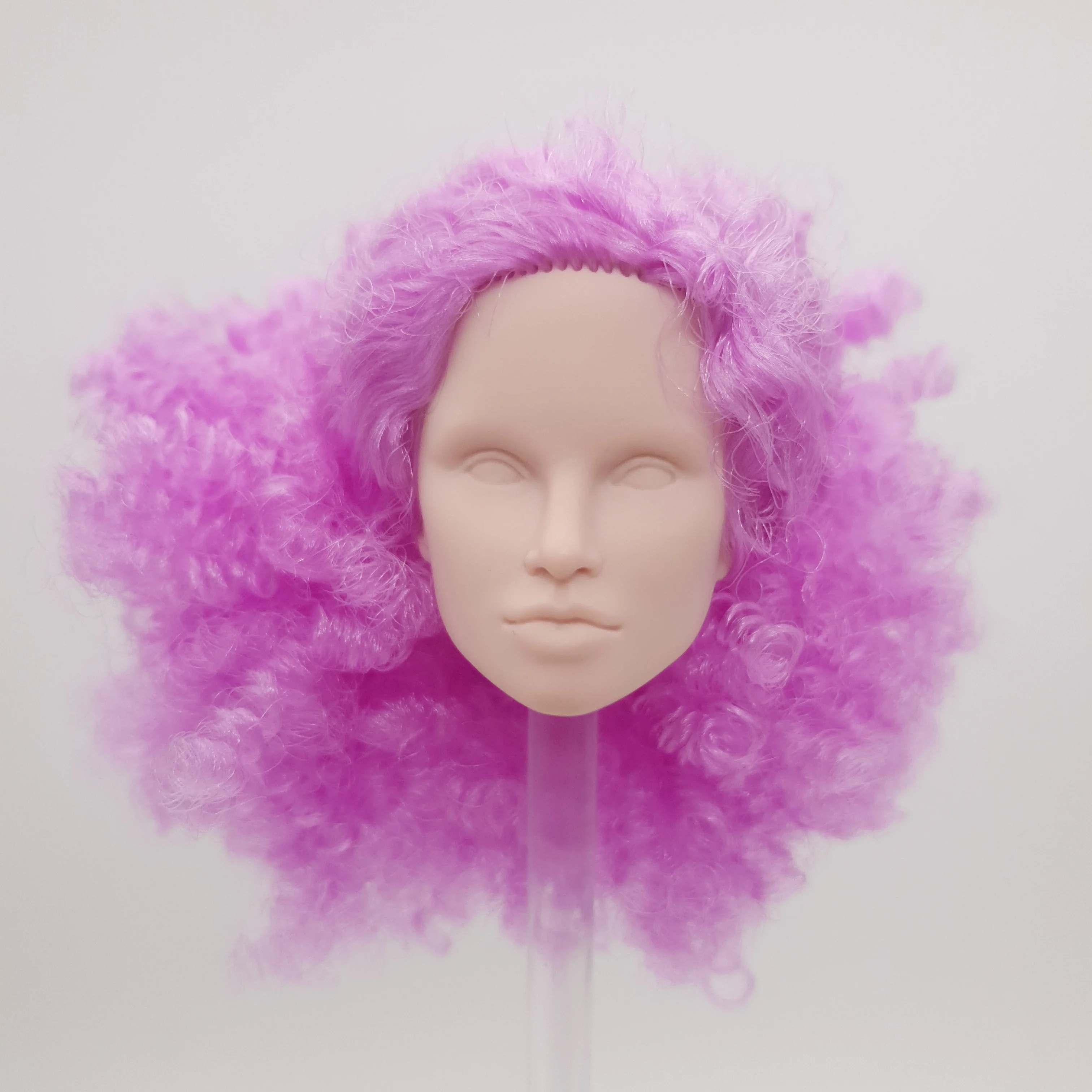 Fashion Royalty Color Infusion Tatyana Alexandrova Purple Hair Reroot Integrity 1/6 FR Doll Head