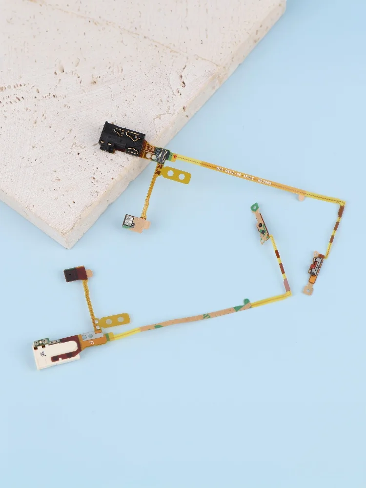 كابل مرن لجاك سماعة الرأس من الجيل الخامس لجهاز iPod Nano، مع مفتاح إصلاح وحدة الميكروفون {HBA29} 【رقم】