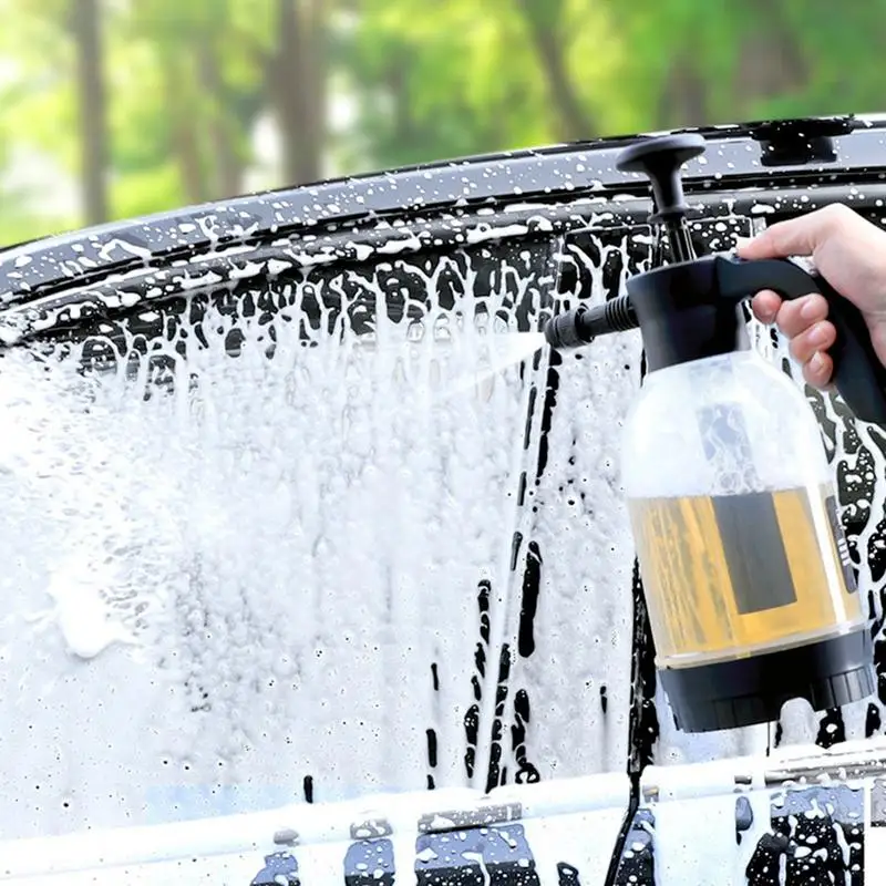 Car Wash Foam Guns Hand Pressure Wash Sprayer Car Wash Foamer Hand Pressure Foam Cannon Car Foam Sprayer Snow Foam Blaster Car