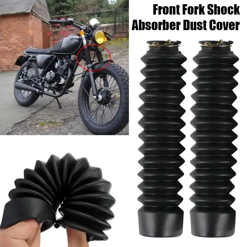 Amortecedor da motocicleta jaqueta de poeira gn125 pérola rio amortecedor manga garfo taiwan amortecedor dianteiro pag 125 fron z6f7