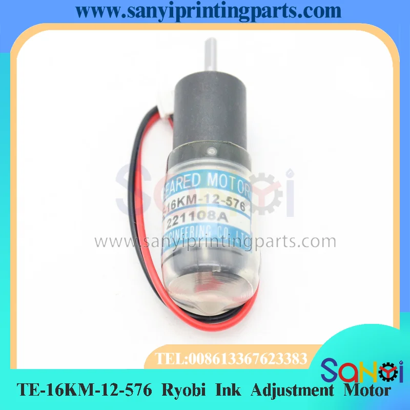1 Piece TE-16KM-12-576 LiangMing Ryobi Ink Adjustment Motor For Printing Machine Parts