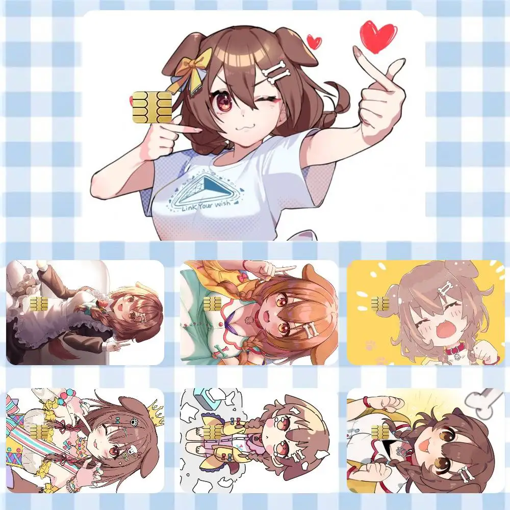 

Inugami Korone HOLOLIVE VTuber Sticker Film Tape Skin for Credit Card Debit Card Waterproof Stickers