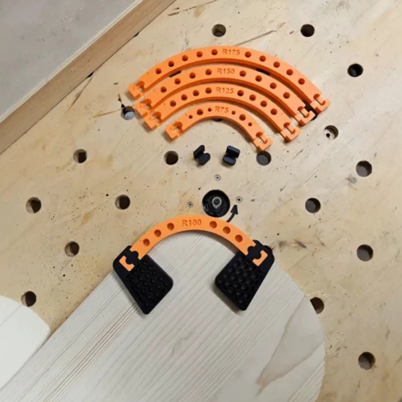 Woodworking Round Corner Radius Template Set Inside Outside Corner Radius Routing Templates Aluminium Locator Template