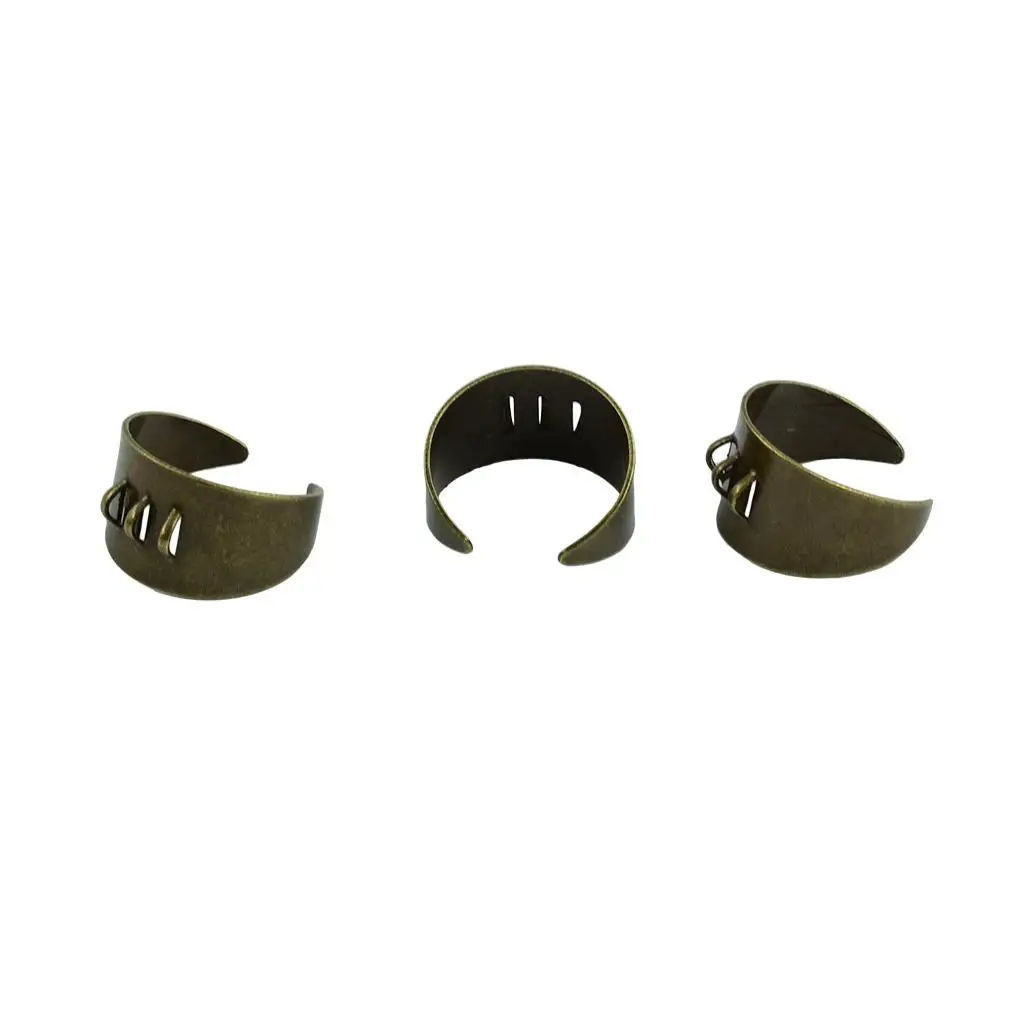 

Adjustable Ring Base Blank Copper Jewelry Findings DIY Ring Setting for Making Personalized Jewelry Crafts