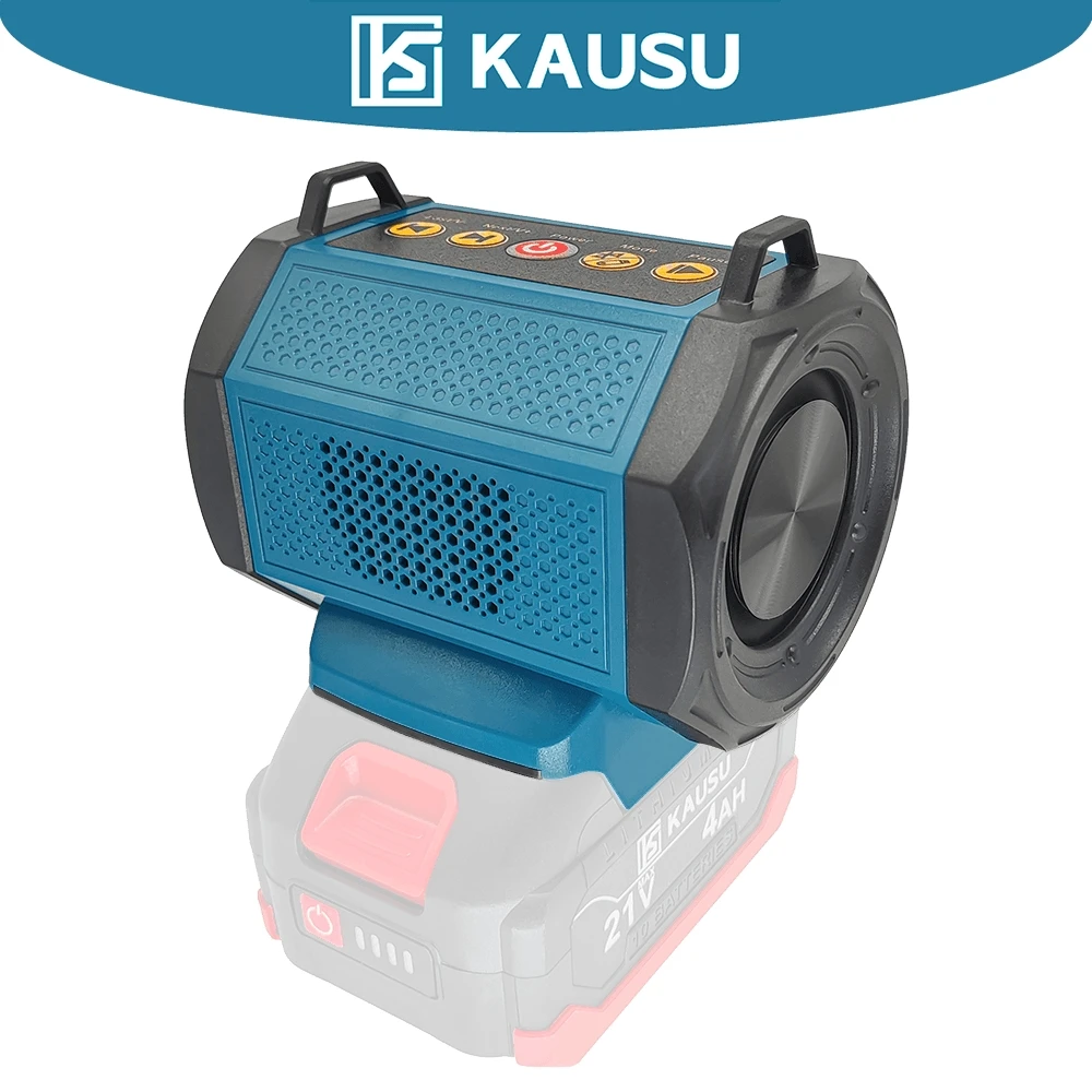 

Outdoor Wireless Bluetooth Speaker For Worksite Camping and Parties Portable Home Car Speaker For Makita 18V Battery(No Battery)