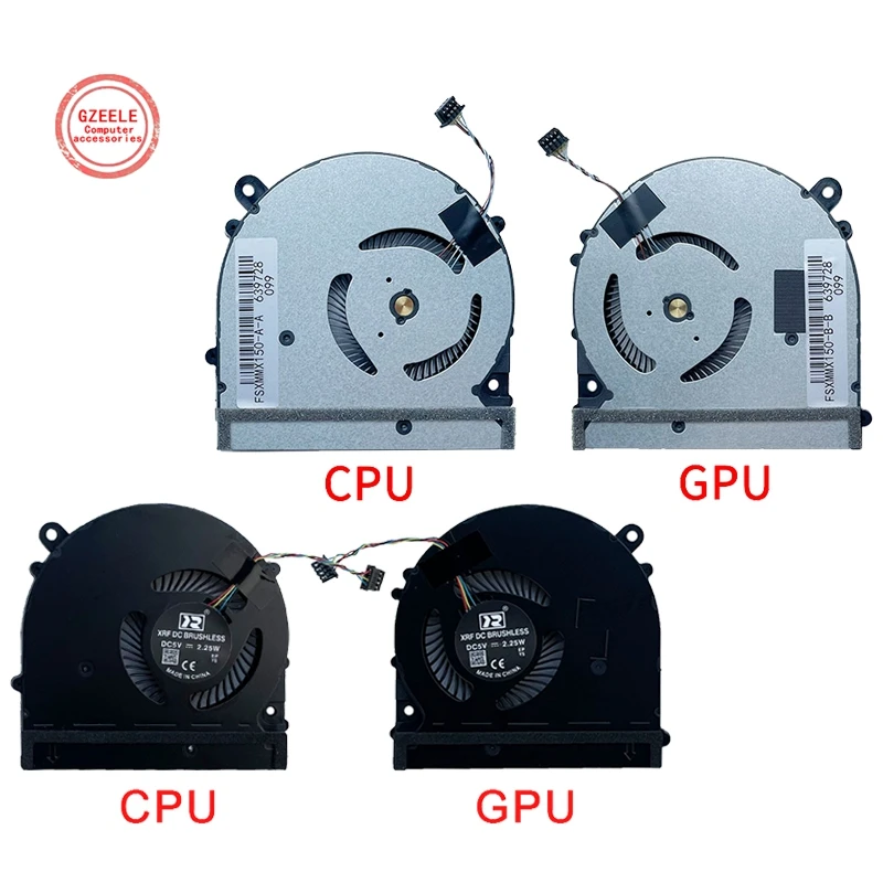 

New Laptop Cpu GPU Cooling Fan For xiaomi TM1701 TM1707 171502 171501 181501-01 AD AL AQ AK MX250