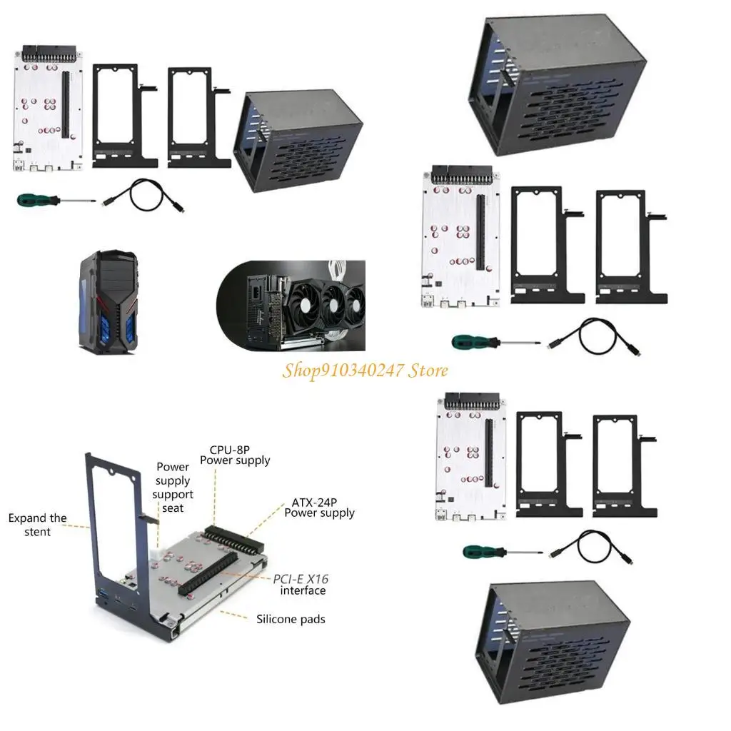 

Q22A TH3P4mini Thunderboltcompatible GPU Adapters Graphics Cards Docking Station
