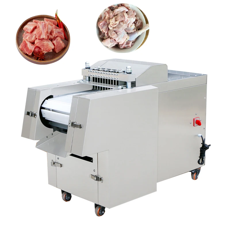 آلة تقطيع اللحوم المجمدة آلة تقطيع أضلاع لحم الخنزير آلة تقطيع اللحوم