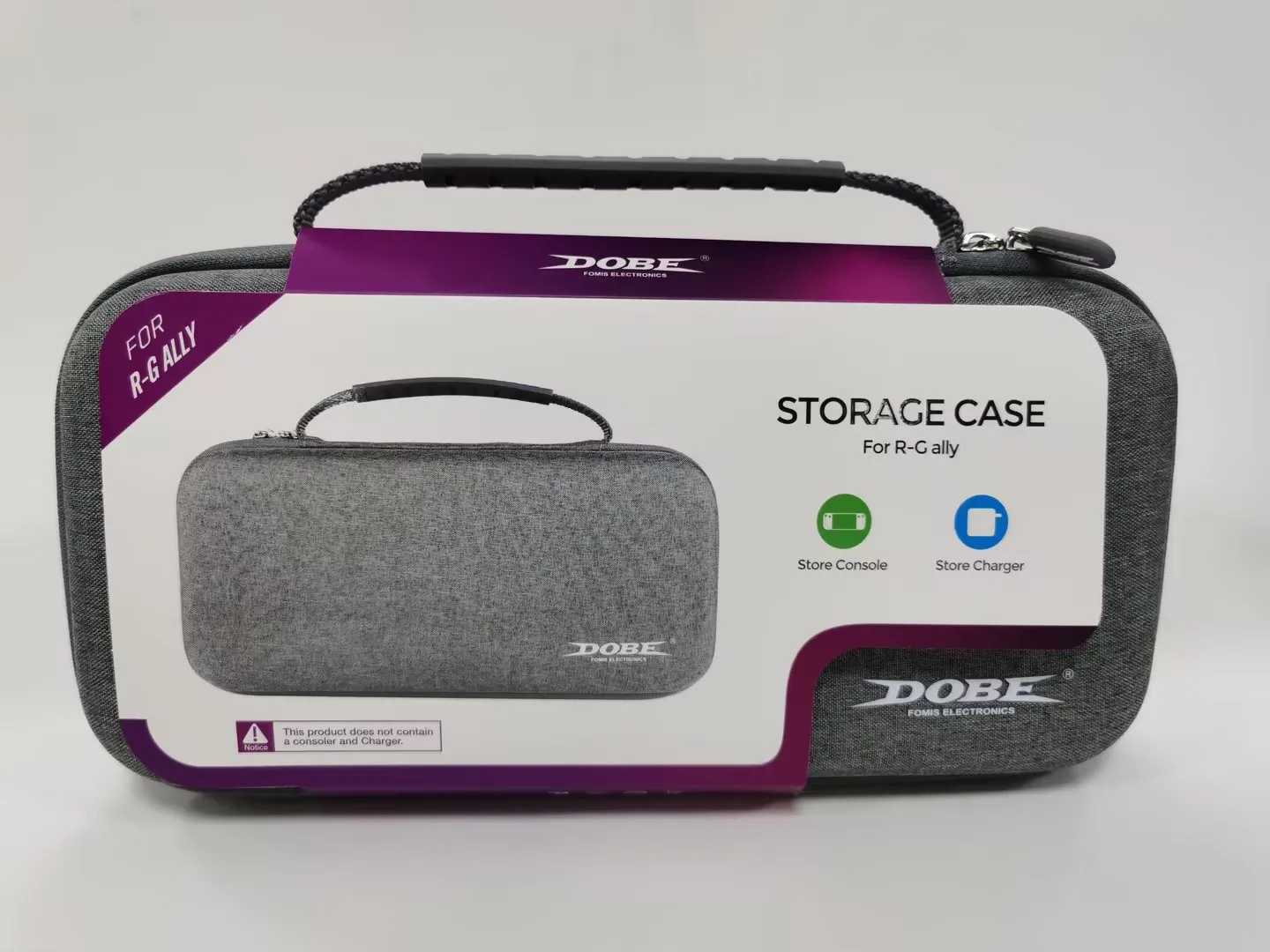 

for ASUS ROG ALLY Portal handheld zipper EVA hard bag portable case portable traveling storage cover with Button cap