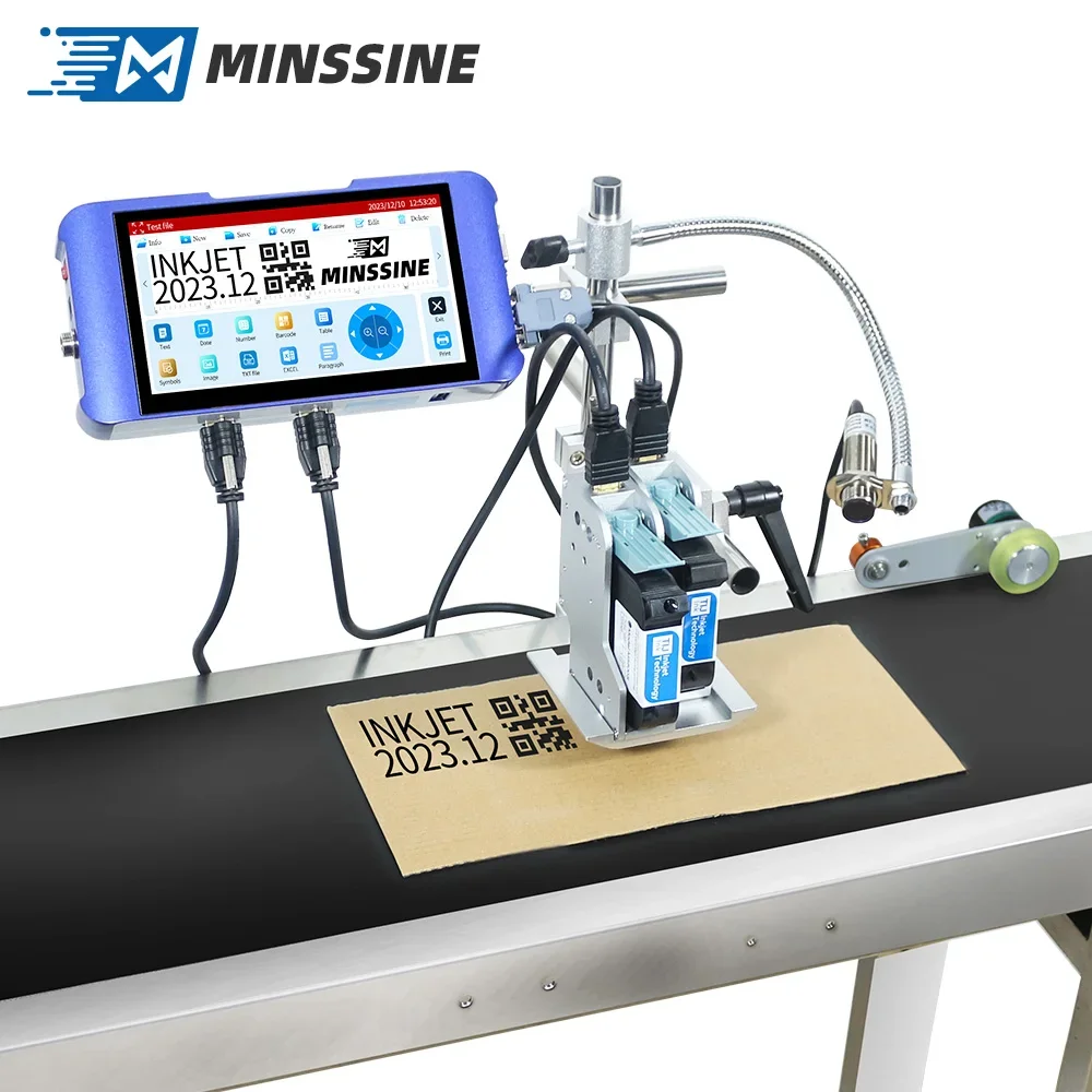 

inkjet coder tij industrial inkjet printer for expire date logo on any objects inkjet printing machine