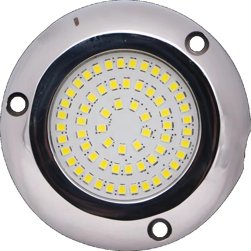 

18W IP68 Waterproof Boat Light 316SS Light Emitting Diode Underwater Pool Light