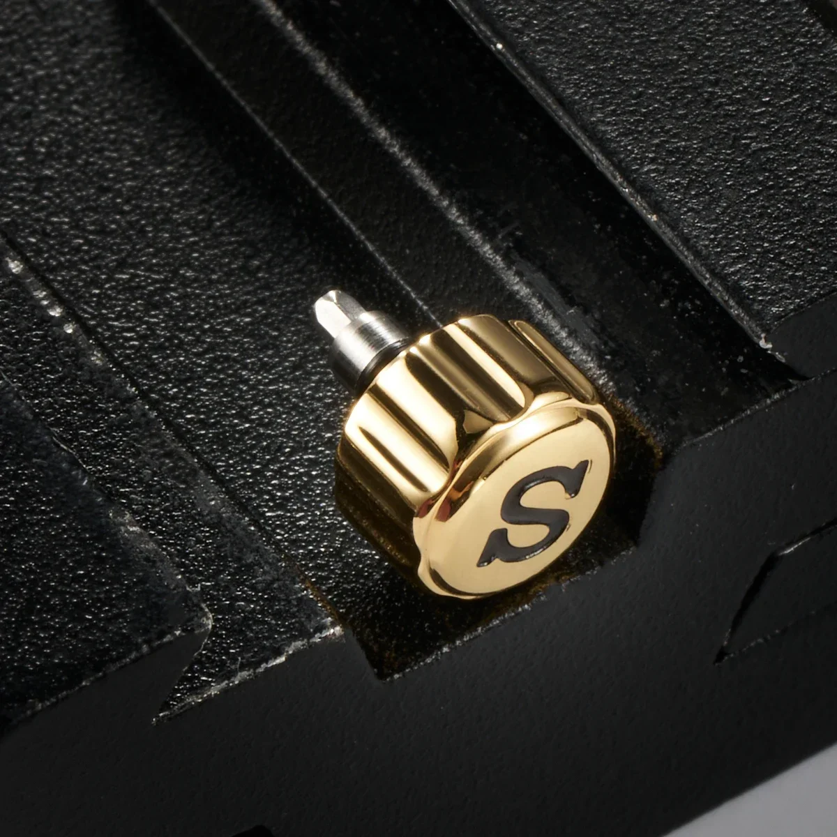 Corona dell'orologio Sigend' incisa in argento/oro/oro rosa adatta per parti di corone in acciaio inossidabile con movimento NH35 NH36 7S26