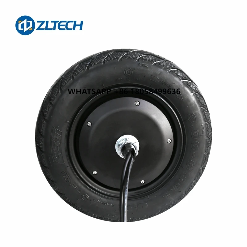 

ISO90001 14inch 24V-48V DC 15N.m Brushless Gearless Electric Wheel Hub Servo Motor with Off-road Tyre for Patrol Security Robot