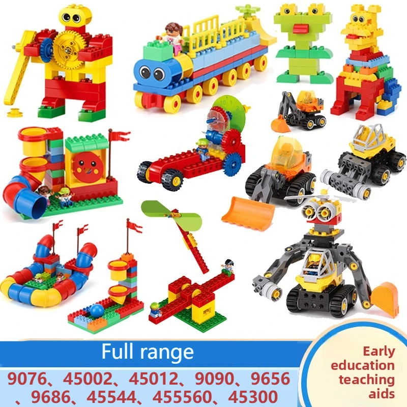 

Brand building block particles 9076、45002、45012、9090、9656 、9686、45544、455560、 45300 Enlightenment toy set for school institution