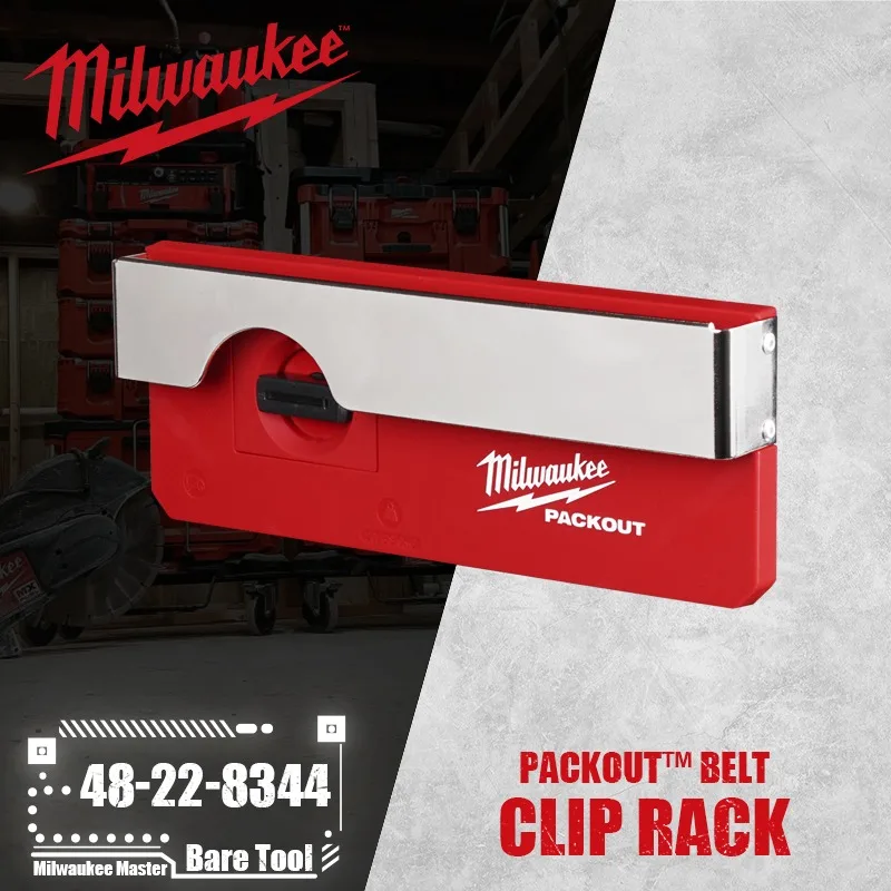 Milwaukee 48-22-8344 PACKOUT™ Belt Clip Rack Power Tool Accessories