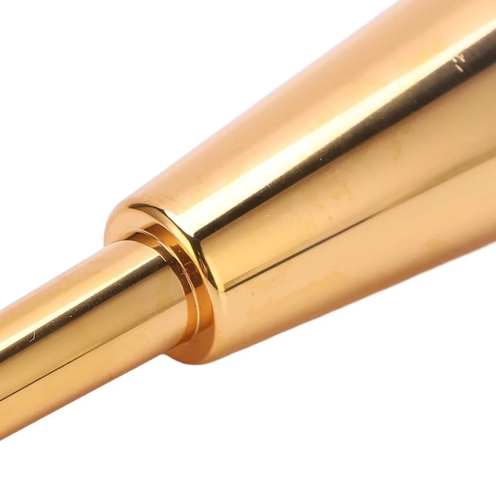 

​ Металлический мундштук для трубы ​ ​ Серебро/Золото ​ Более толстая тяжелая ​ Аксессуар для духовых инструментов ​ ​ Внешний диаметр 9,8 мм ​ ​ Длительный блеск