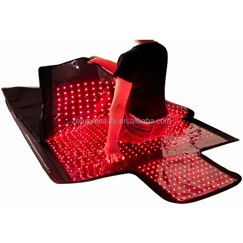 

In stock 2025 New Arrival Commercial Standing Sauna LED Light Therapy Full Body Blanket Pod 660nm 850nm Red Light Therapy Bag US