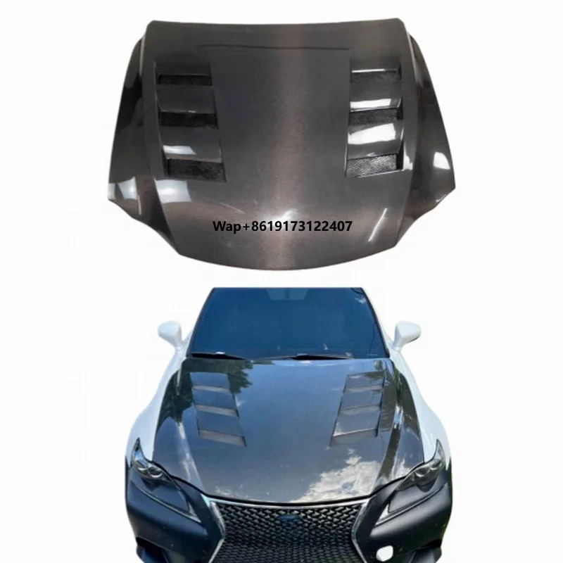 

Carbon Fiber Car Engine Cover Auto Hood for IS250 IS300 IS350 2013-2020