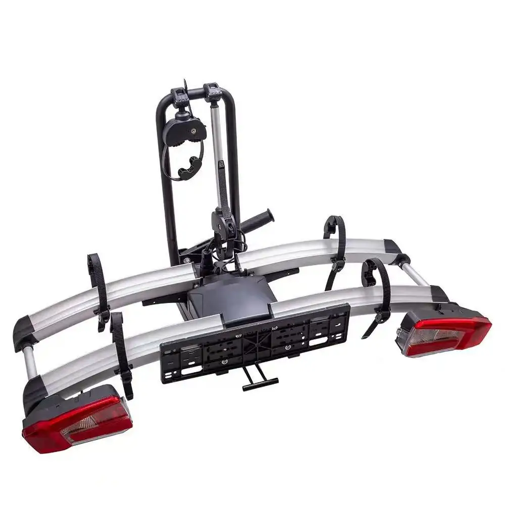 Foldable carbon steel bicycle stand, economical and efficient car with license plate
