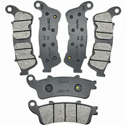 Motorcycle Front Rear Brake Pads For HONDA NT700 Deauville ABS 05-12 NT700V Varadero ABS	10-13 VFR800 /A Intercepter / ABS 06-16