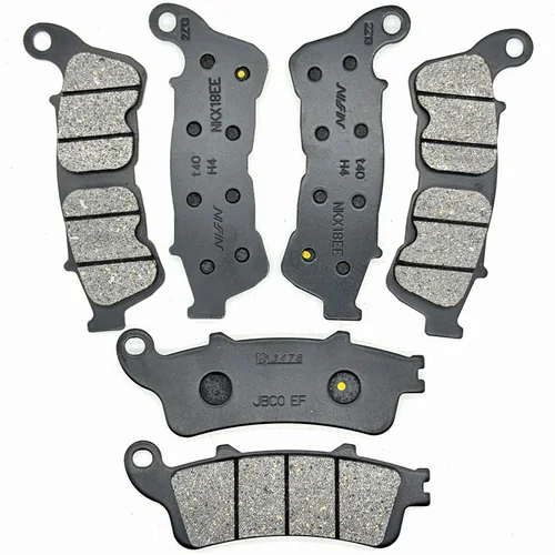 Pastillas de freno delanteras y traseras para motocicleta, para HONDA XL1000V Varadero 2007-2009 XL1000VA Varadero ABS 2004-2009 XL 1000V 1000VA