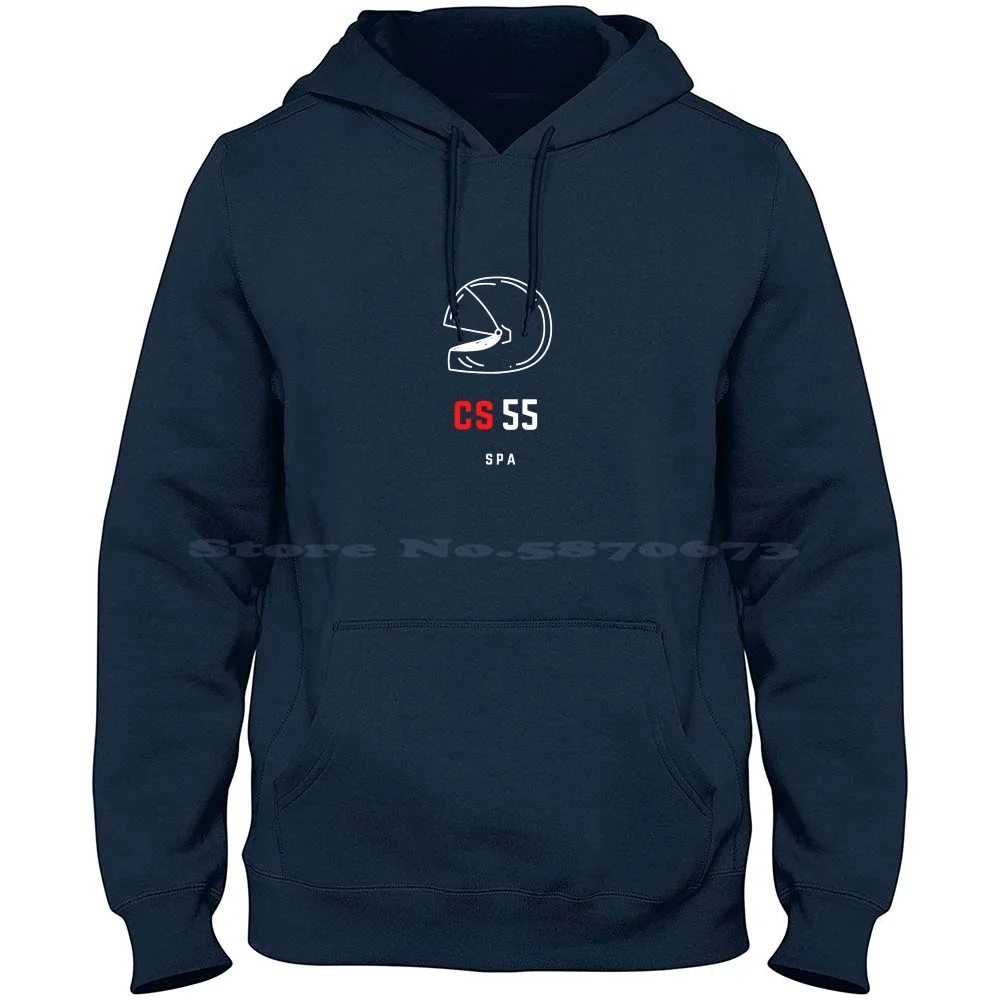 Carlos Sainz 55 Spain Collection 100% Cotton Hoodie Carlos Sainz Sainz Sainz 55 Sainz Fans Leclerc