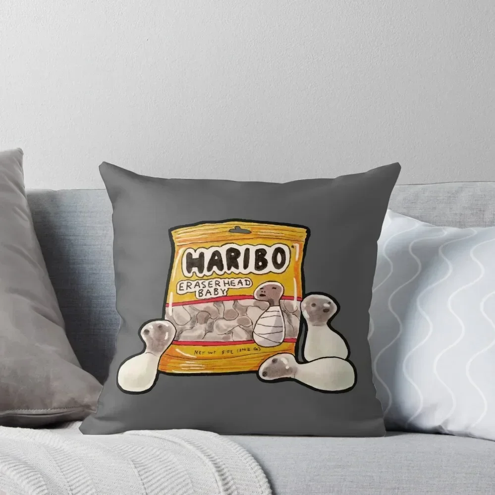 

Gummy Eraserhead Baby Throw Pillow Anime Marble Cushion Cover Couch Cushions pillow