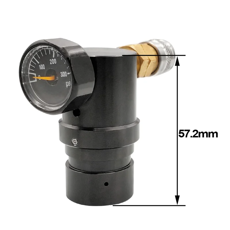 2025 New Air Regulator T-Type Foster Output Pressure 40Psi-200Psi G1/2-14 Thread MR GEN2 Regulator