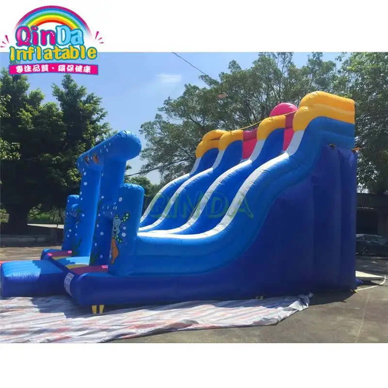 판매용 인플레이터블 드라이 슬라이드 어린이용 인플레이터블 슬라이드 슬라이드가 있는 인플레이터블 바운서