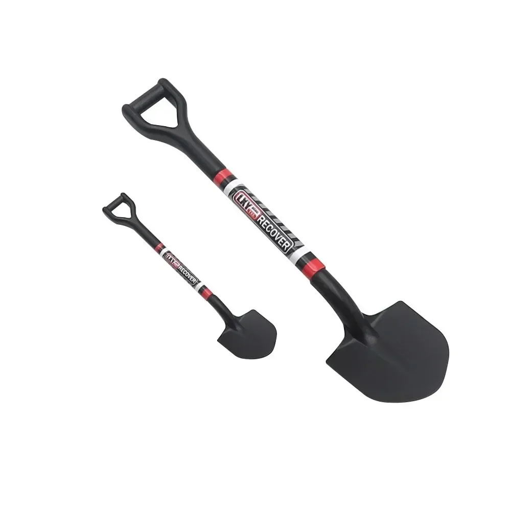 模擬金属シャベル装飾 1/10 1/18 Rc 装軌車両用 アキシャル Scx10 90046 D90 Yikong Rgt Trxs Trx4 Trx4m D12