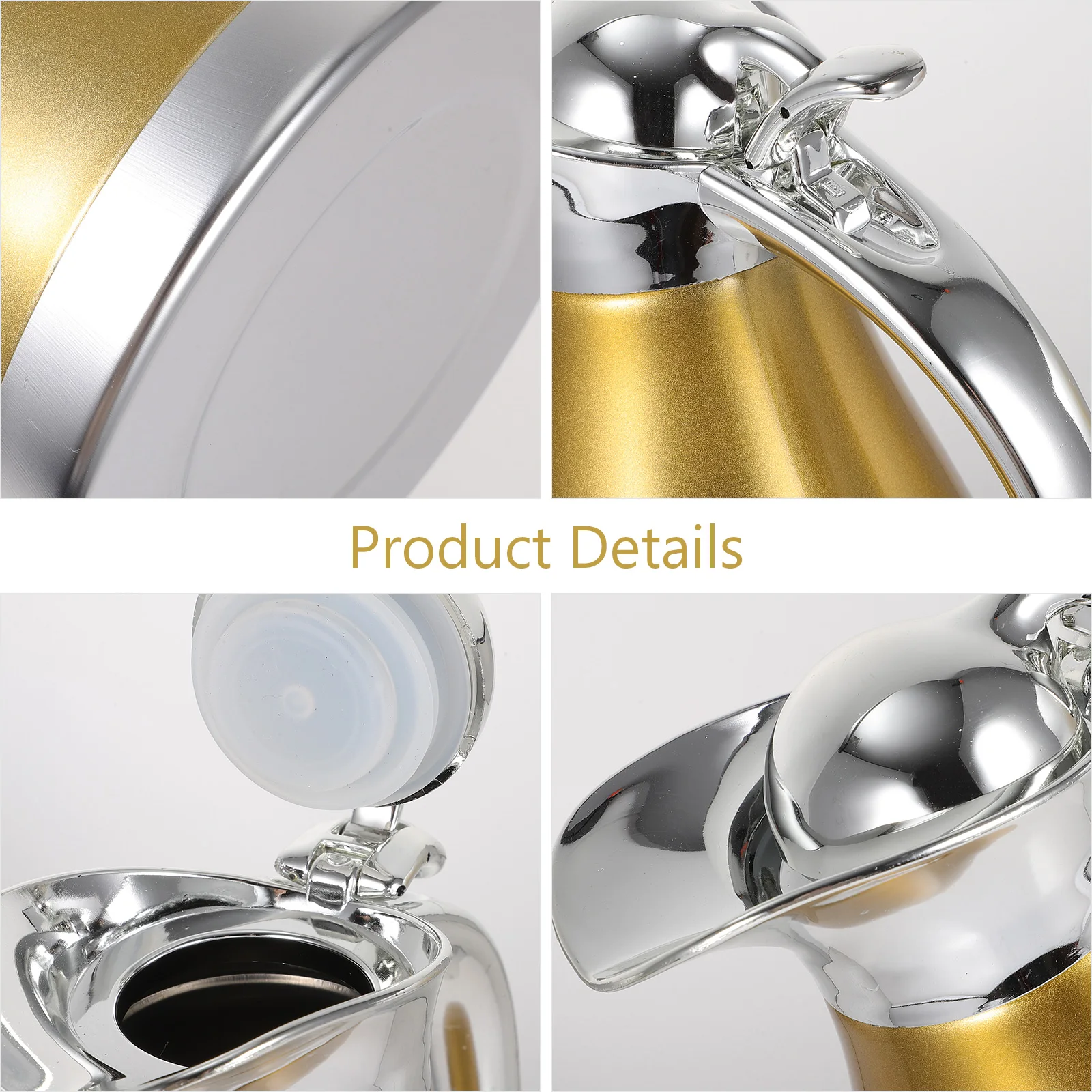 

Stainless Steel Cold Water Jug Office Pot Insulated Bottle Coffee Machine Study Tea Thermal