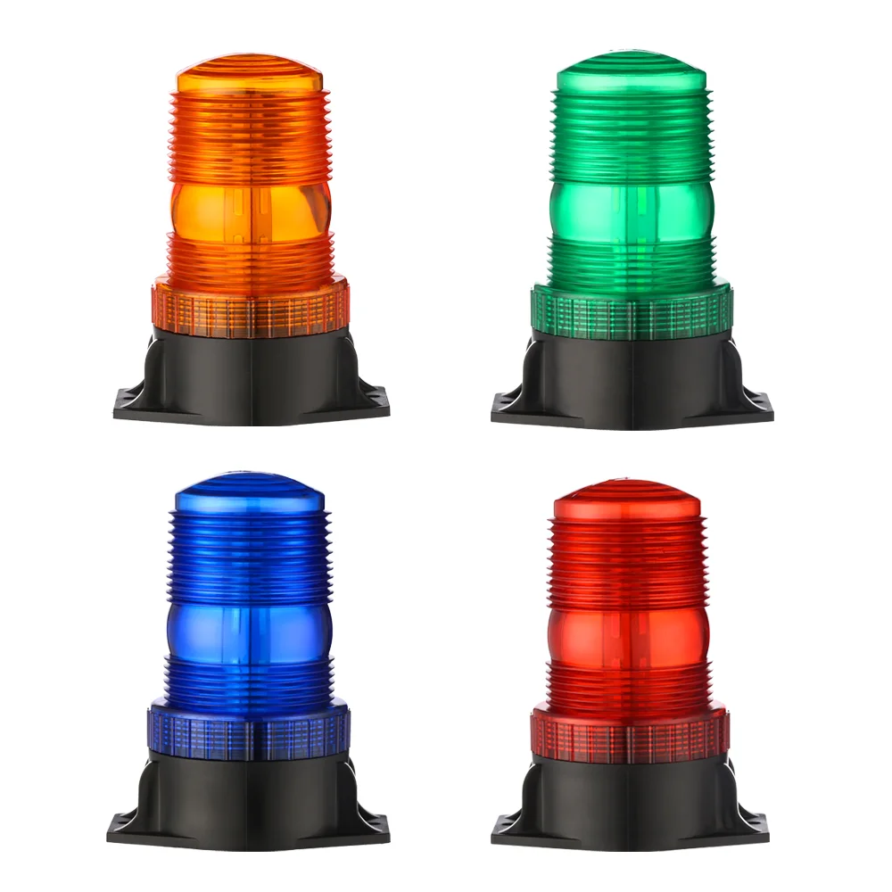 30W LED High Power Emergency Warning Flash Strobe Light Beacon for Forklift Truck School Bus Amber Blue Red