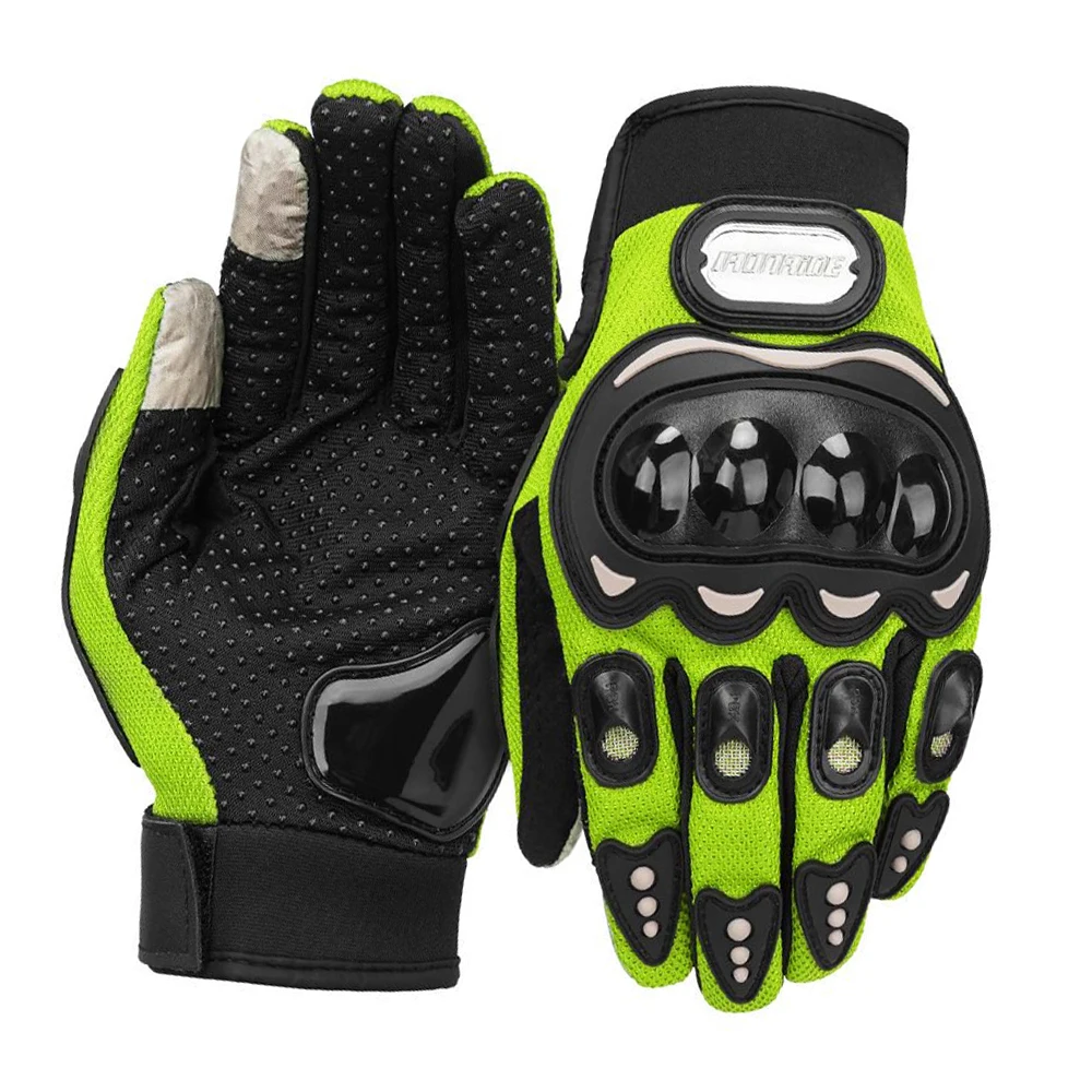 

Летние мотоциклетные перчатки с сенсорным экраном, перчатки для мотокросса, дышащие нескользящие перчатки с полным пальцем для верховой езды, уличные перчатки для мотогонок