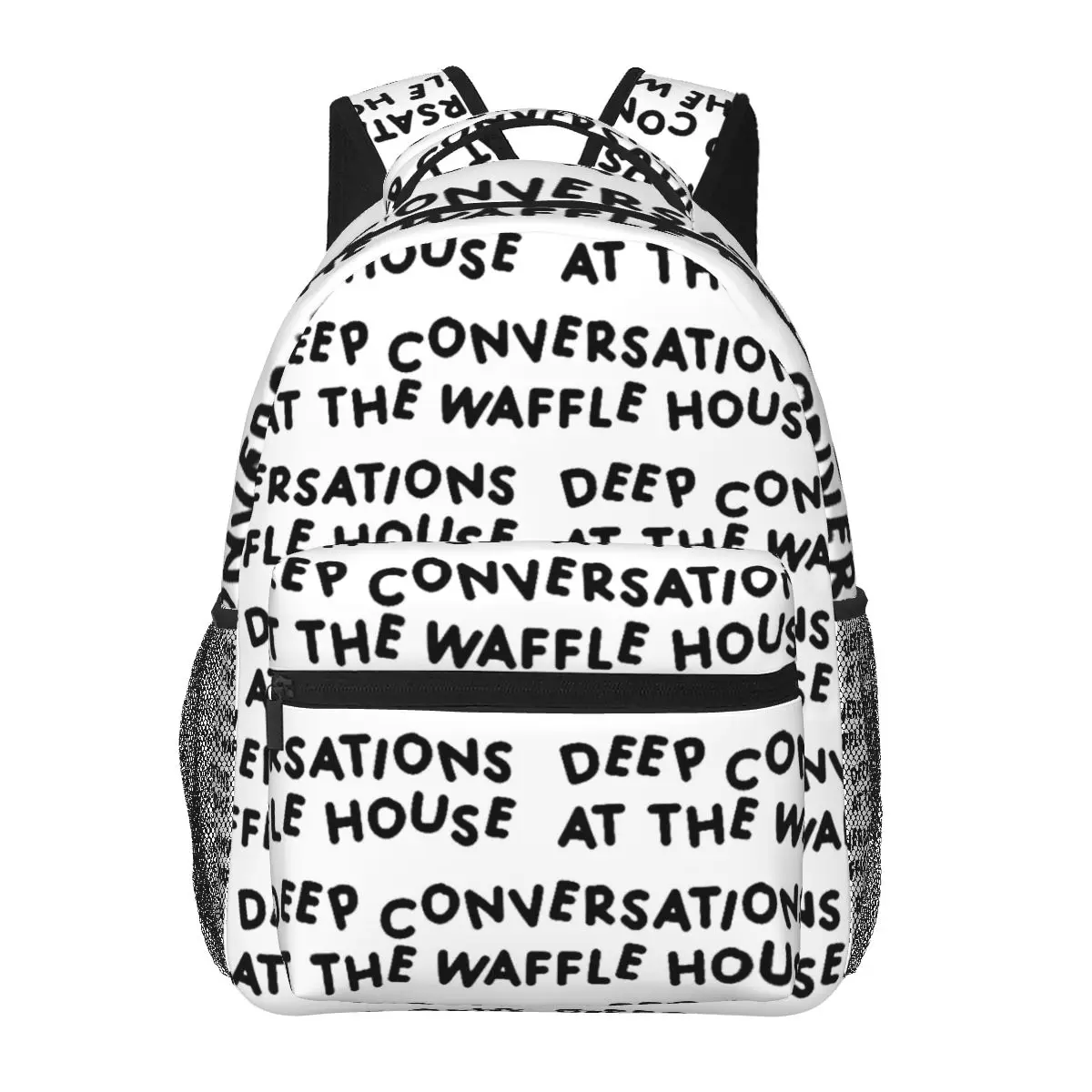 

Студенческий рюкзак Waffle House Jonas Brothers, школьная сумка, походный дорожный рюкзак для мужчин и женщин, модная сумка для книг, сумки на плечо