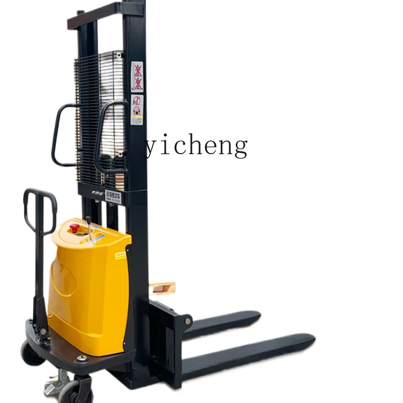 

ZK Rongen electric forklift semi-electric stacker battery rechargeable loading and unloading truck