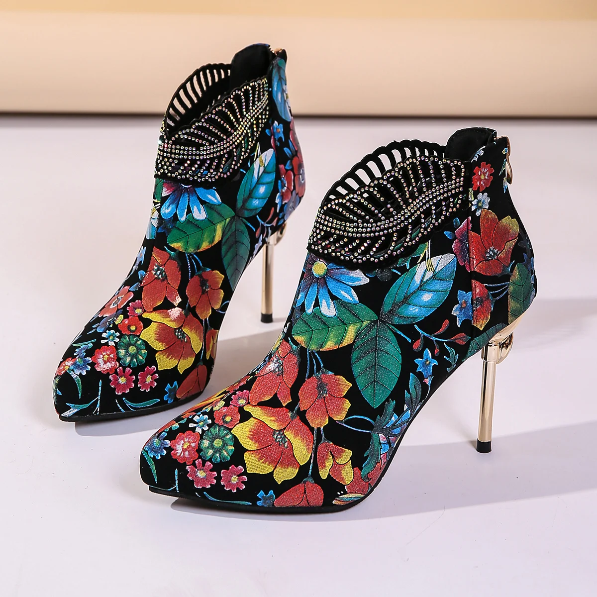 Bottines à talons aiguilles po - Ethnic Styling Tips avis et prix