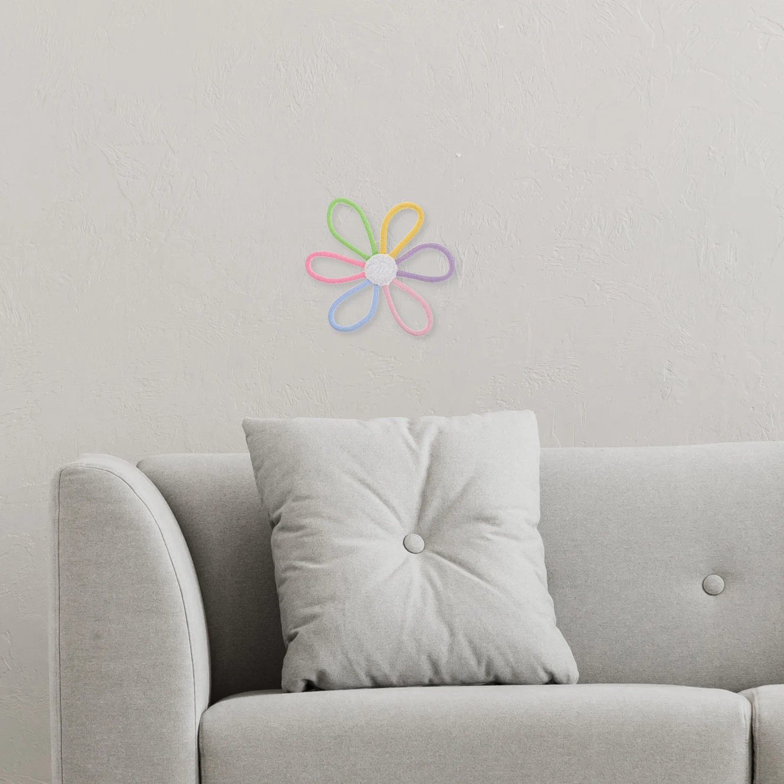 

Decorative Flowers Boho Nursery Daisy Wall Artificial Summer for Children's Room