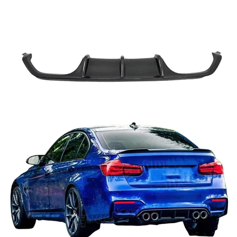 MP Style Carbon Fiber Rear Diffuser for F 80 F 82 M 3 M 4 Rear Bumper Diffuser