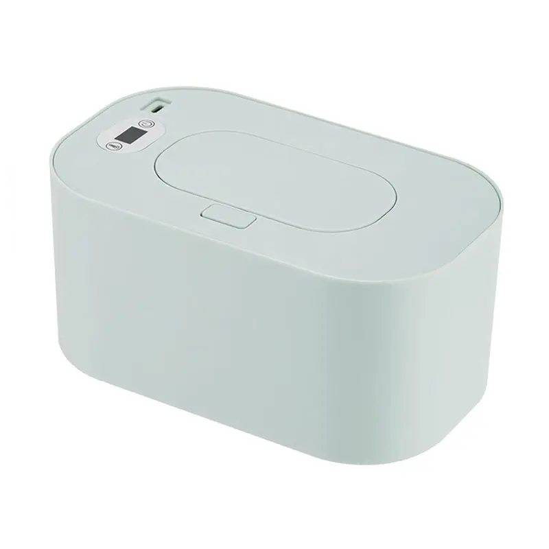 [Todayseller】 Heating Box For Baby Wipes Portable Warmer 2-In-1 Heated Towel Dispenser Wiping Warm Function For Home Car Travel