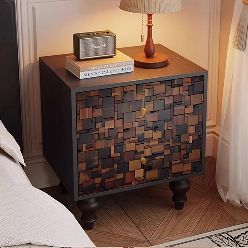 

Modern Cute Night Table Decoration Aesthetic Luxury Design Nightstands Storage Simple Tavolo Da Letto Bedroom Furnitures