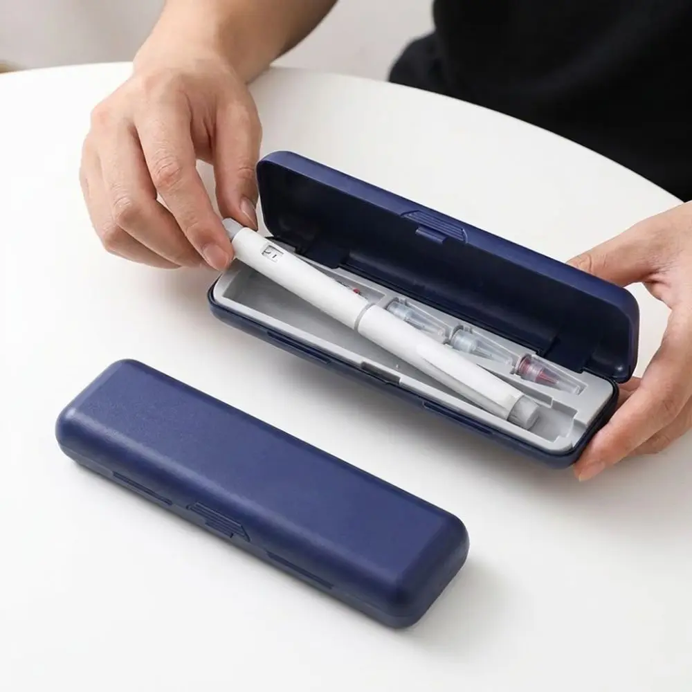 Hard Shell Insulin Pen Storage Case Multi Grid Shockproof Insulin Injection Pen Case Wear-resistant Dust-Proof
