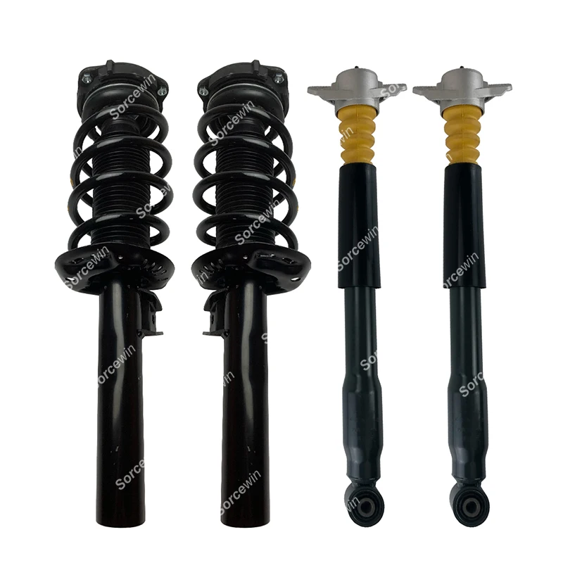 1PCS For VW Volkswagen Magotan B8L TiguanL Audi Q3 Front Rear Suspension Strut Shock Absorber Assembly 3QD413031B 3QD513049A