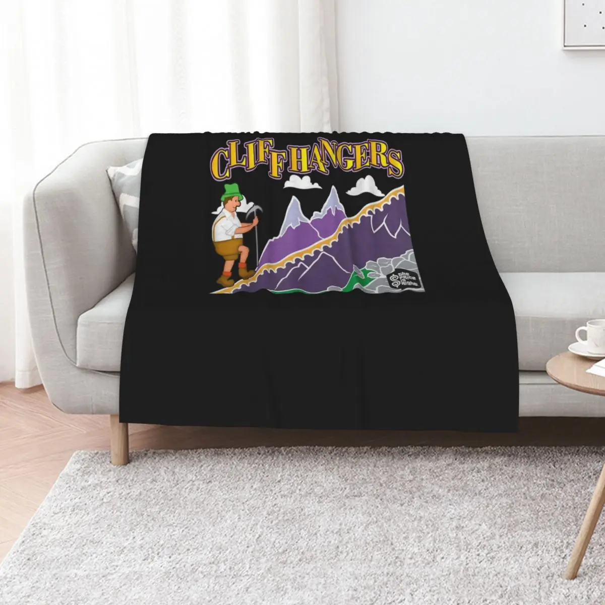 Price is Right Cliff Hangers . Throw Blanket manga Stuffeds Summer Beddings Moving Large Retros Blankets